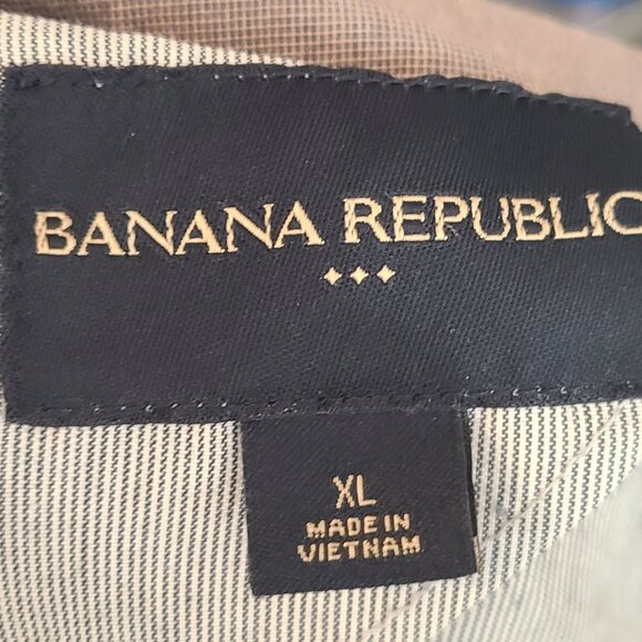 Banana Republic Fac Women's Button Up Utility Jacket Gray Size XL - Picture 7 of 8